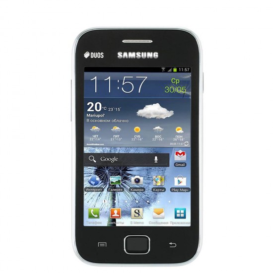 Galaxy Ace Duos S6802 in black casing 